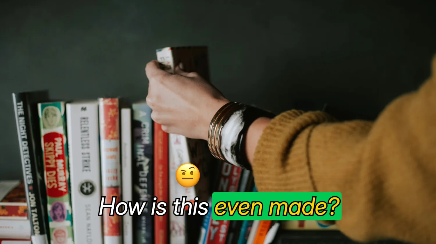 Highlighted word with an emoji pop